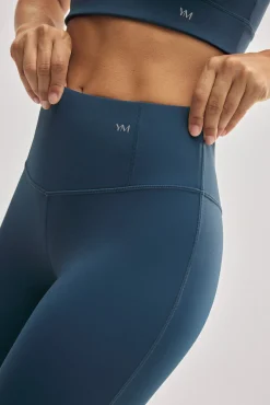 Leggings deportivos efecto push-up azul
