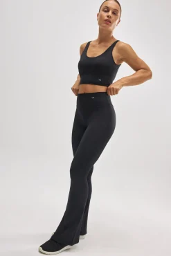 Leggings deportivos flare negro