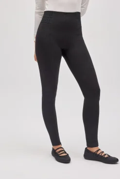 Leggings moldeador goma ancha negro
