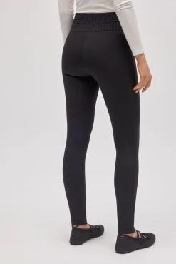 Leggings moldeador goma ancha negro