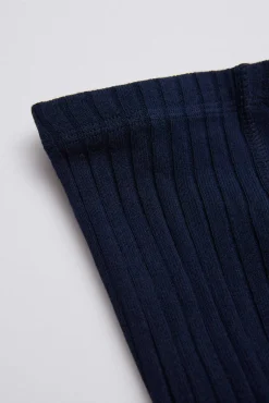 Leotardo canalé marino