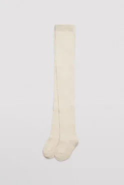 Leotardo clásico bebé beige