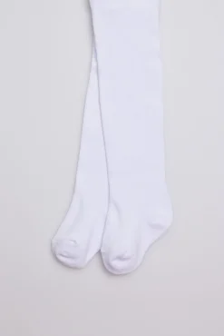 Leotardo clásico bebé blanco