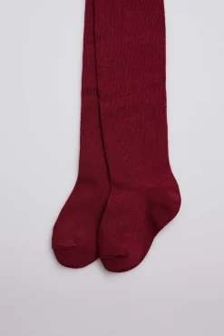 Leotardo clásico bebé granate