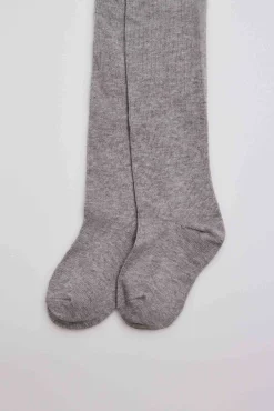 Leotardo clásico bebé gris