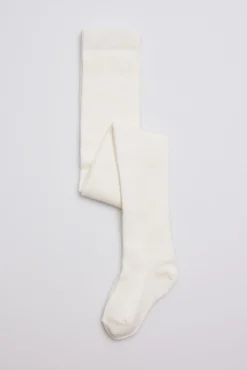 Leotardo clásico bebé marfil