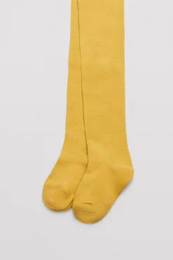 Leotardo clásico infantil mostaza