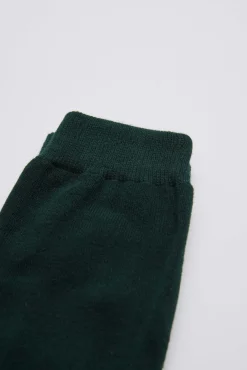 Leotardo clásico infantil verde botella