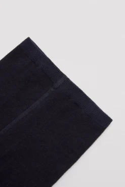 Leotardo niña detalle pompón marino