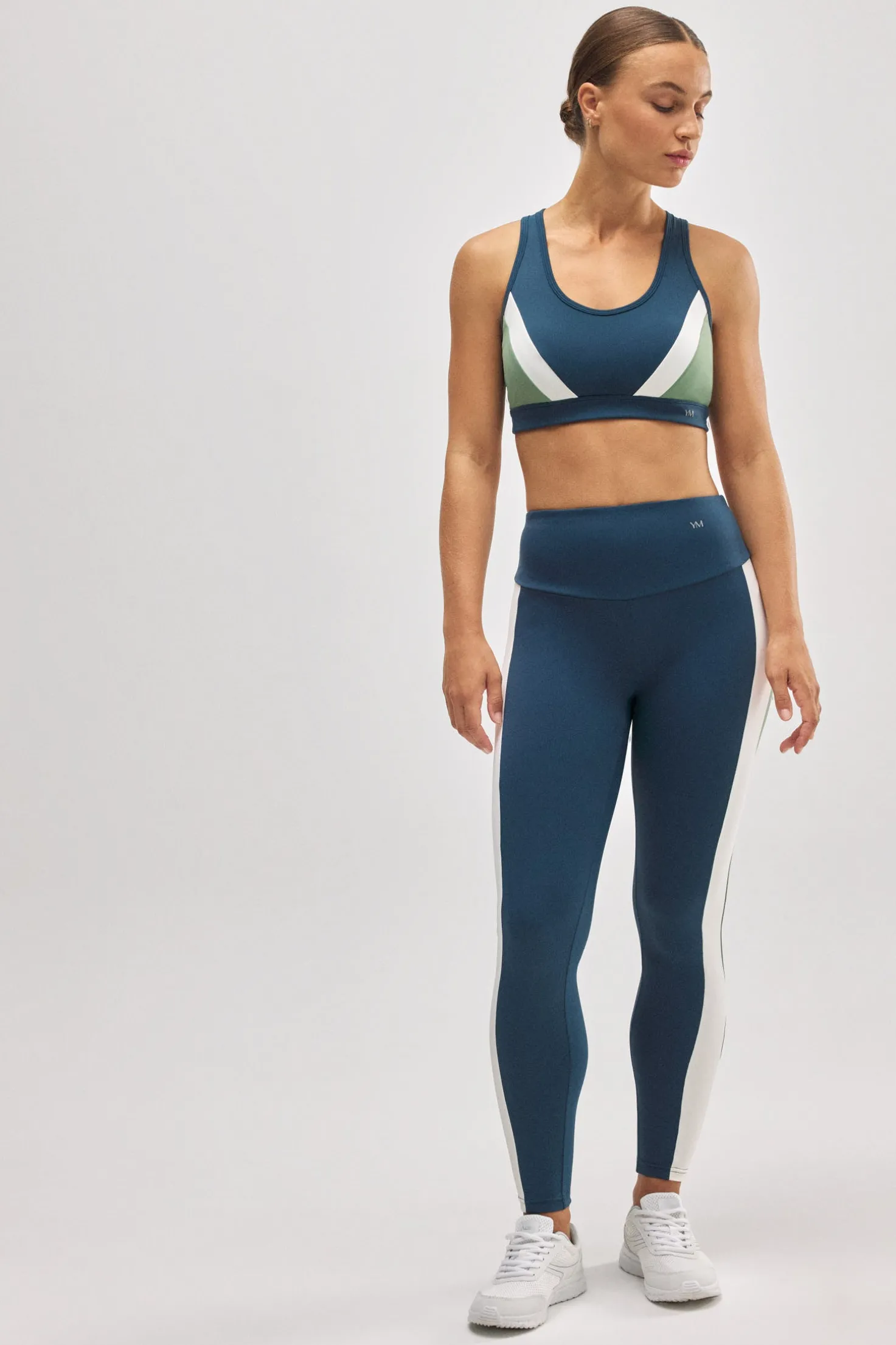 Look deportivo color block azul @teresamora6