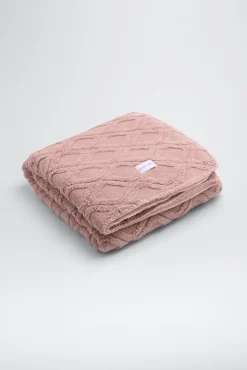 Manta texturizada de pelo