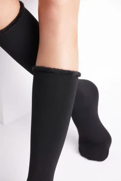 Medias largas sin puño 300 denier