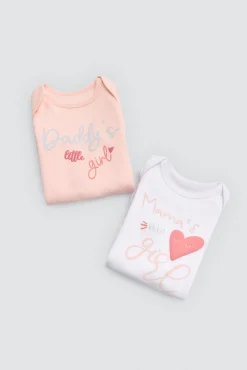 Pack 2 bodies bebé manga larga Mama's and Daddy's Girl