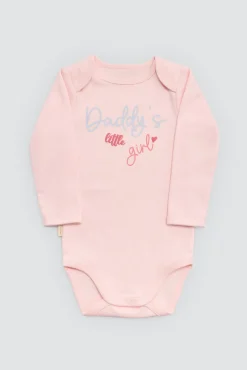 Pack 2 bodies bebé manga larga Mama's and Daddy's Girl