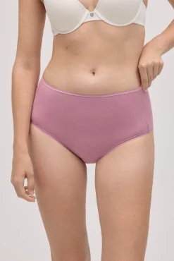 Pack 4 bragas altas básicas algodón