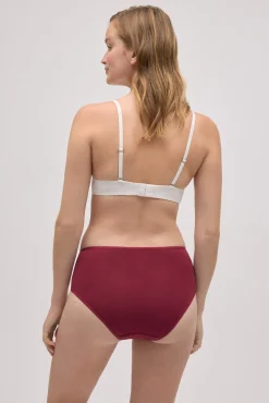 Pack 4 bragas altas básicas algodón