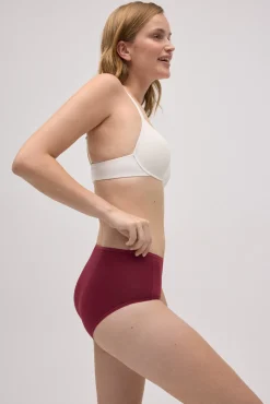 Pack 4 bragas altas básicas algodón