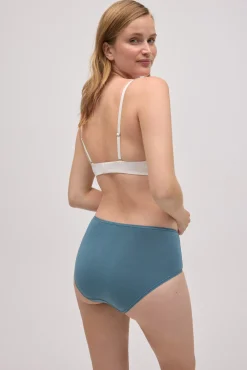 Pack 4 bragas altas básicas algodón