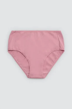 Pack 4 bragas altas básicas algodón