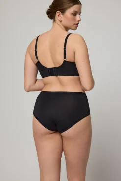 Pack 2 bragas altas básicas negro