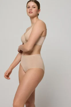 Pack 2 bragas altas básicas nude