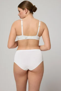 Pack 2 bragas altas básicas blanco