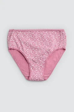 Pack 2 bragas altas estampados rosas
