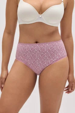 Pack 2 bragas altas estampados rosas