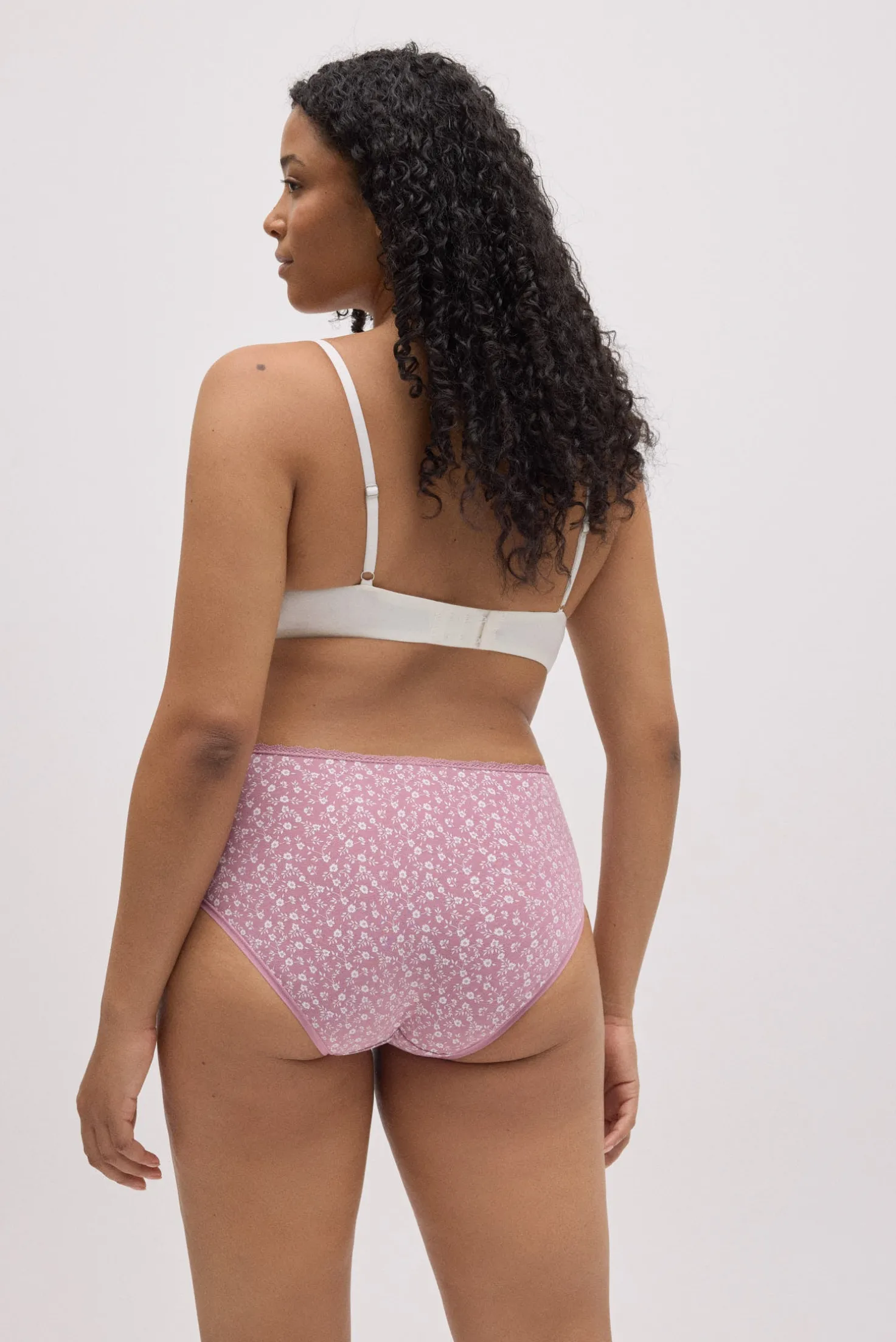 Pack 2 bragas altas estampados rosas