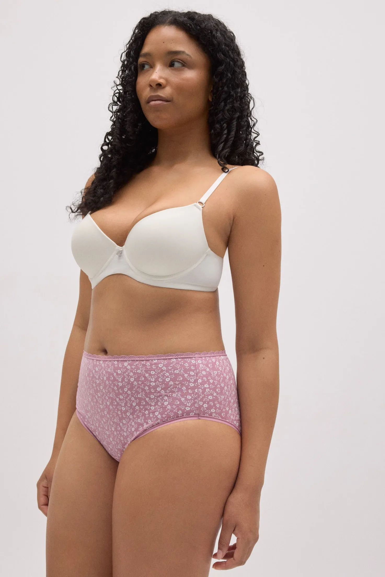 Pack 2 bragas altas estampados rosas