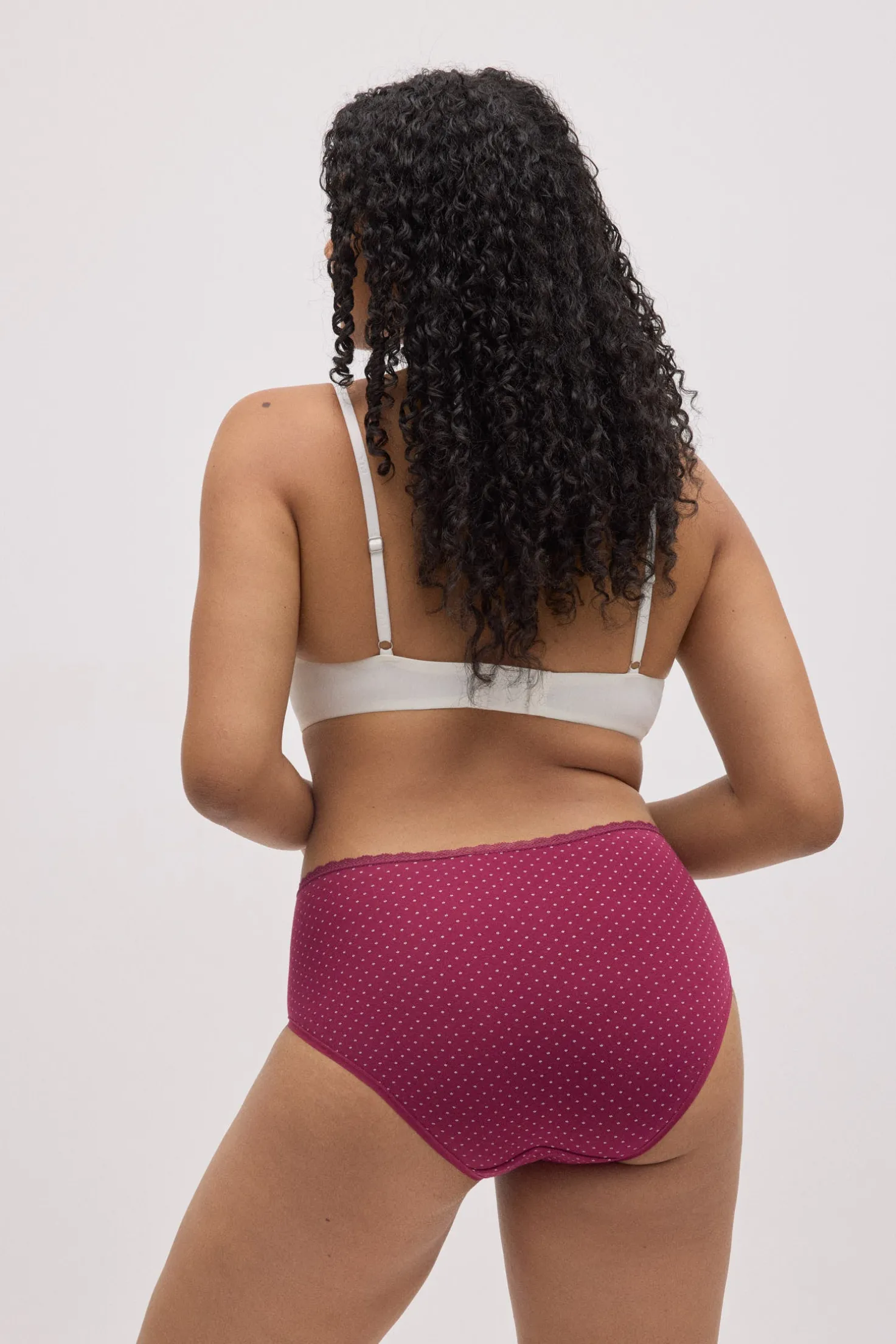 Pack 2 bragas altas estampados rosas