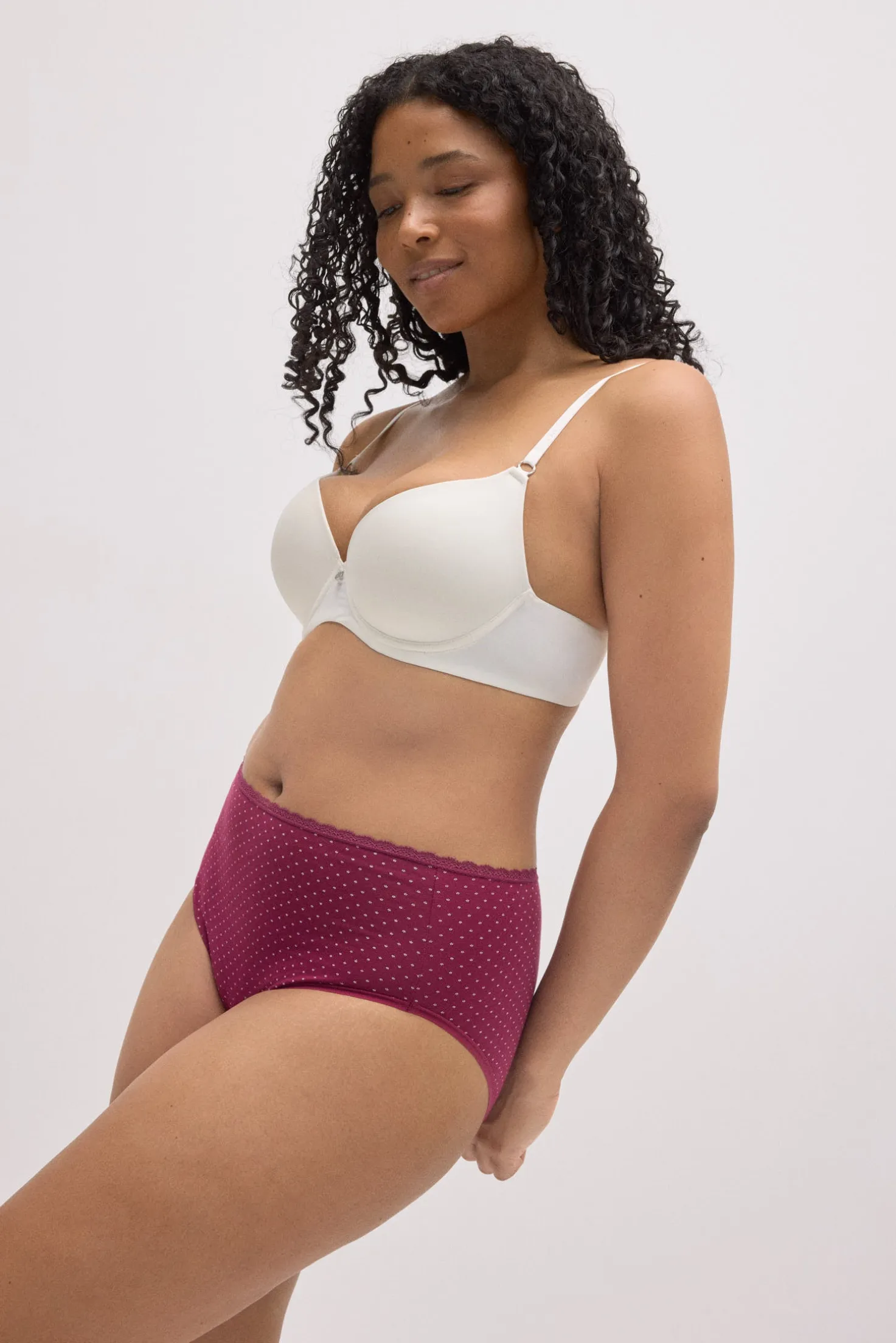 Pack 2 bragas altas estampados rosas