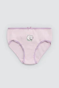 Pack 2 bragas infantiles algodón estampadas Meaow