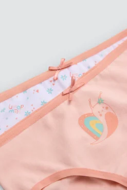 Pack 2 bragas infantiles algodón estampadas Slow down