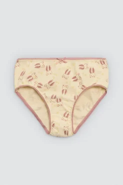 Pack 2 bragas infantiles algodón estampadas Tea time