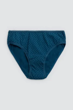 Pack 6 bragas midi algodón estampadas