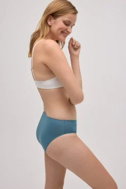 Pack 4 bragas midi básicas algodón