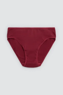 Pack 4 bragas midi básicas algodón