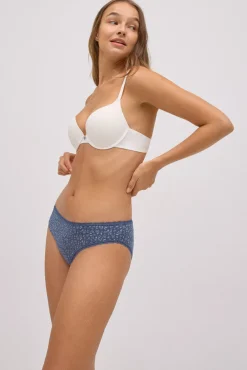 Pack 2 bragas midi estampadas tonos azules