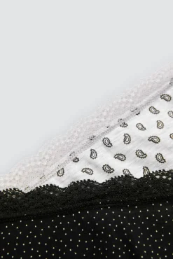 Pack 2 bragas midi estampados detalles