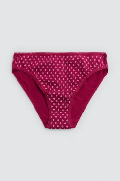 Pack 6 bragas mini algodón estampadas