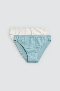 Pack 2 bragas mini algodón estampados suaves