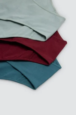 Pack 3 bragas mini básicas algodón