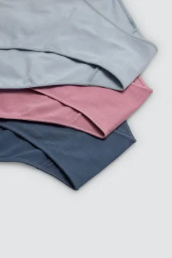 Pack 3 bragas mini básicas algodón