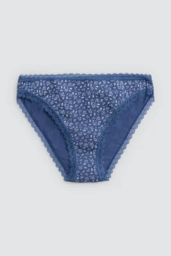 Pack 2 bragas mini estampadas tonos azules