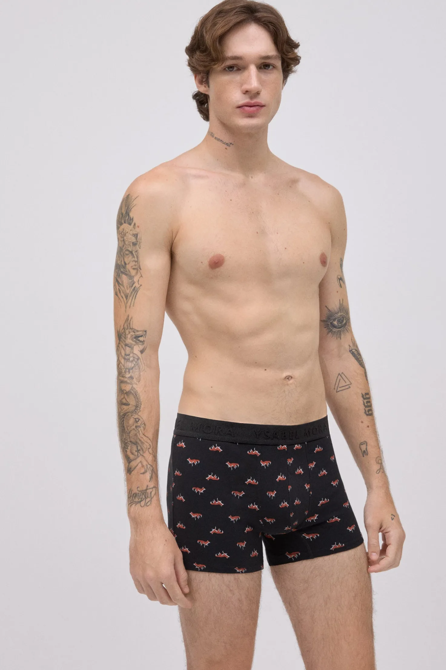 Pack 2 bóxers estampado animales