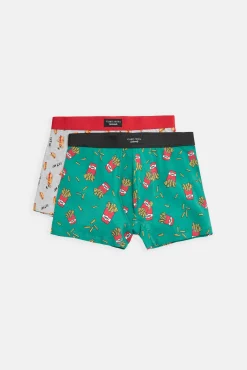 Pack 2 bóxers estampado food Sockarrats