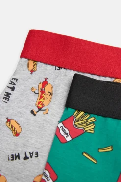 Pack 2 bóxers estampado food Sockarrats