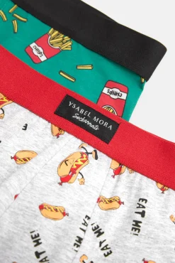 Pack 2 bóxers estampado food Sockarrats