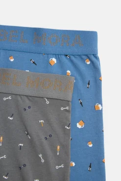 Pack 2 bóxers estampados